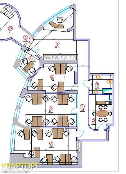 Rent out office. Киев, Леси Украинки бульв. — photo 8