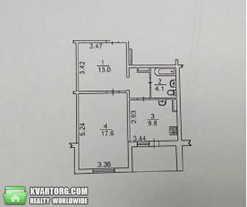 Sell 1-room apartment. Киев,  Закревского — photo 4