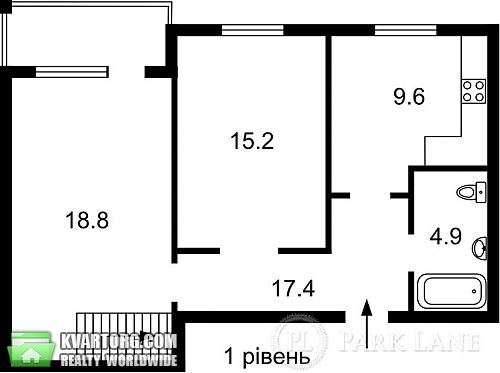 Sell 3-room apartment. Киев, Большая Окружная — photo 3