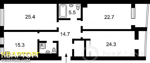 Sell 3-room apartment. Киев,  Щорса — photo 4