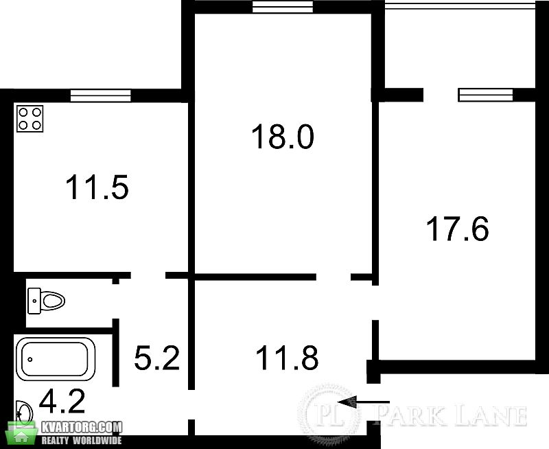Sell 2-room apartment. Киев,  Науки пр — photo 2