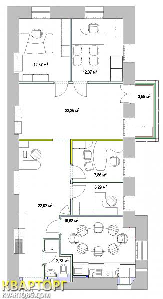 Rent out office. Киев,  Шота Руставели — photo 8