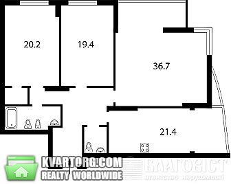 Sell 3-room apartment. Киев, Краснозвездный пр — photo 2