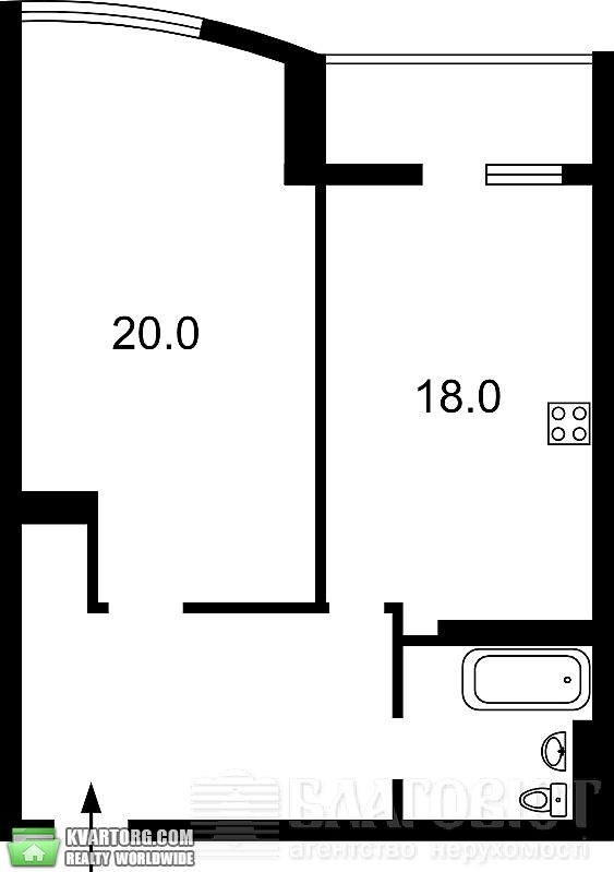 Sell 1-room apartment. Киев,  Моторный пер — photo 4