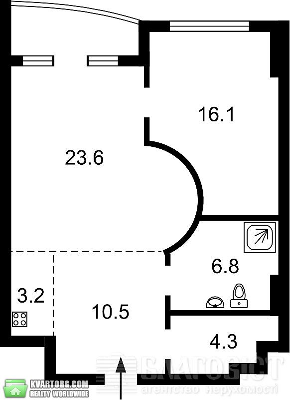 Sell 2-room apartment. Киев, Жилянская — photo 7