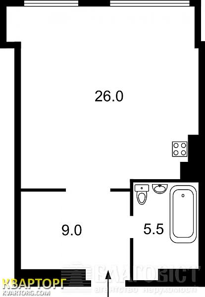 Sell 1-room apartment. Киев, жил — photo 4