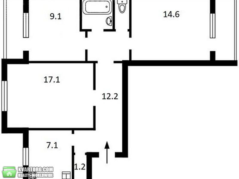 Sell 3-room apartment. Киев,  Луначарского — photo 8