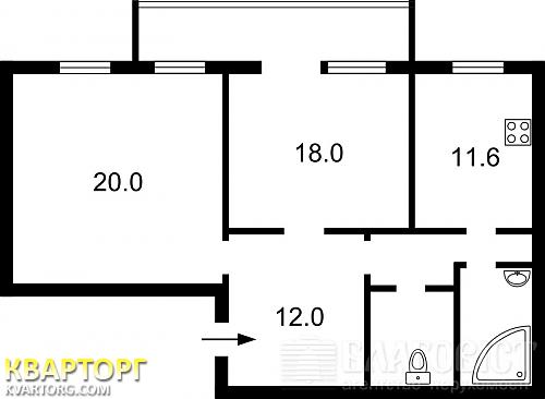 Sell 2-room apartment. Киев,  Артема — photo 2