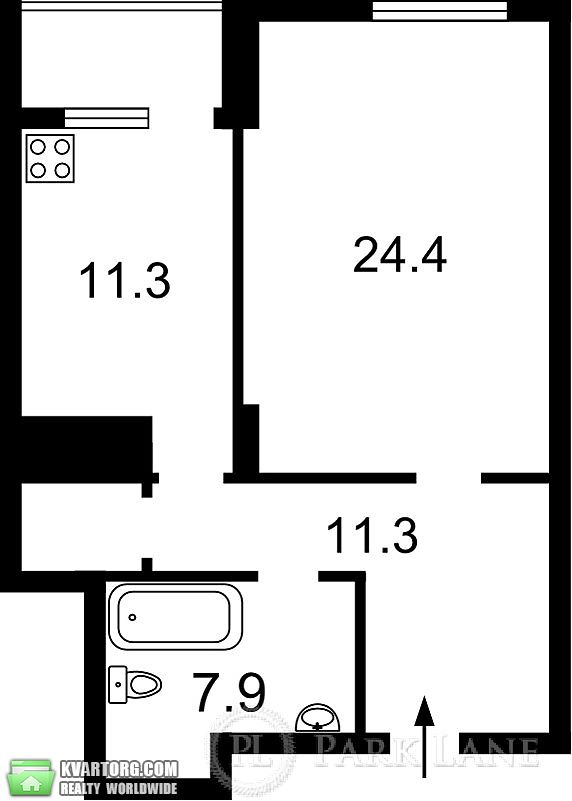 Sell 1-room apartment. Киев, Преобрженская — photo 7