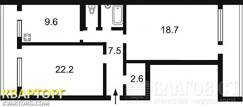 Sell 2-room apartment. Киев,  Науки пр — photo 2