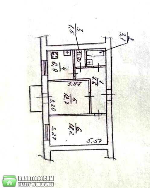 Sell 2-room apartment. Днепропетровск,  Советский пер — photo 2
