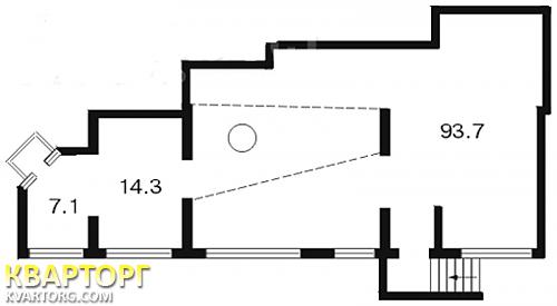 Rent out office. Киев,  Предславинская — photo 1
