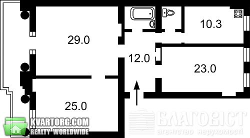 Sell 3-room apartment. Киев, Большая Васильковская — photo 2
