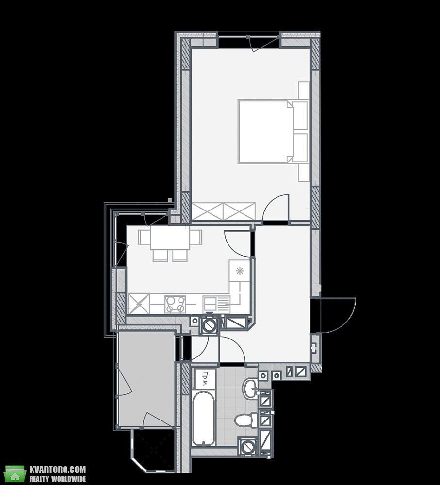 Sell 1-room apartment. Киев,  Прорезная — photo 2