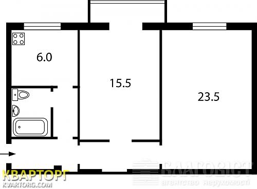 Sell 2-room apartment. Киев,  Раевского — photo 2