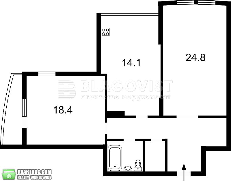 Sell 2-room apartment. Киев,  Голосеевская — photo 10