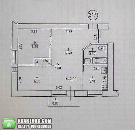 Sell 2-room apartment. Днепропетровск, Комсомольская — photo 7
