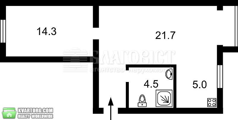 Sell 2-room apartment. Киев,  Драгомирова — photo 7