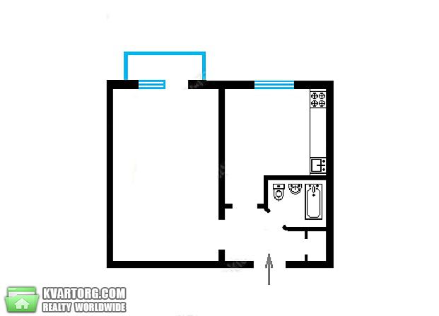 Sell 1-room apartment. Киев,  Салютная — photo 3