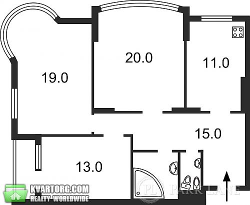 Sell 3-room apartment. Киев, Днепровская наб — photo 2