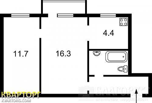 Sell 2-room apartment. Киев,  Жилянская — photo 1