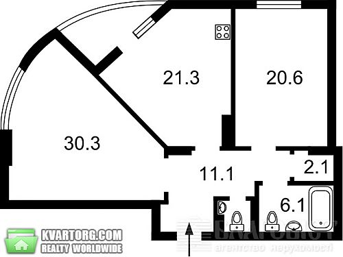 Sell 2-room apartment. Киев,  Демиевская — photo 2