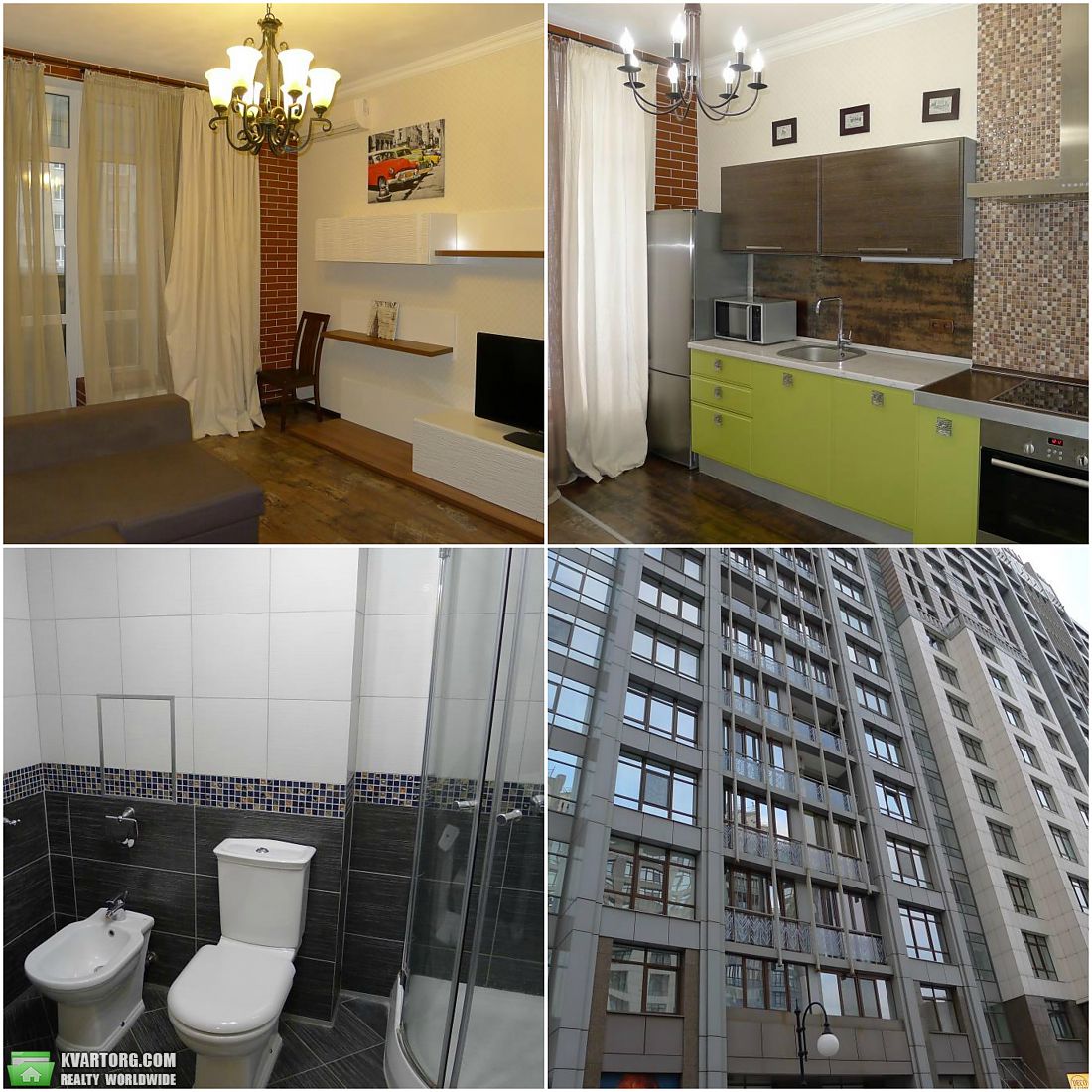 Rent out 1-room apartment. Киев,  Драгомирова — photo 1