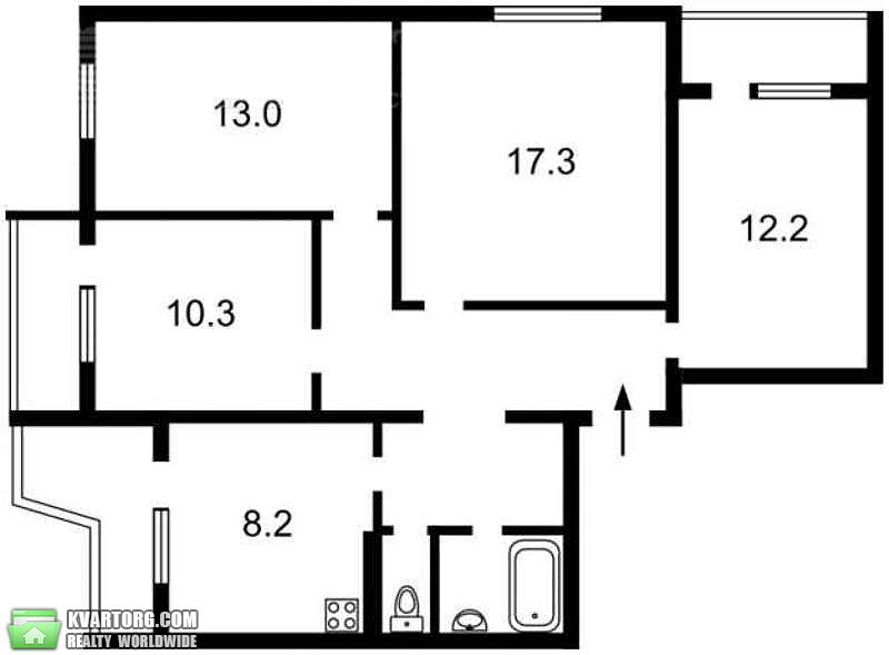 Sell 4-room apartment. Киев,  Данькевича — photo 9