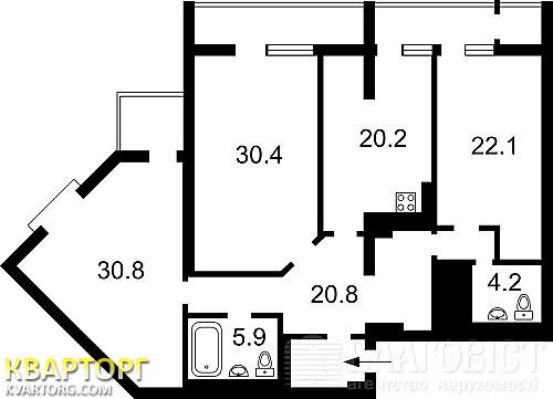 Sell 3-room apartment. Киев,  Щорса — photo 2