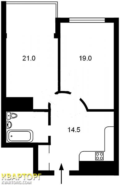 Sell 2-room apartment. Киев,  Драгомирова — photo 2