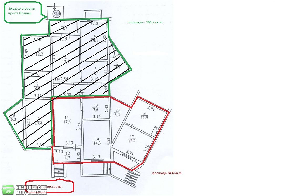 Rent out office. Киев, пр. Правды — photo 6