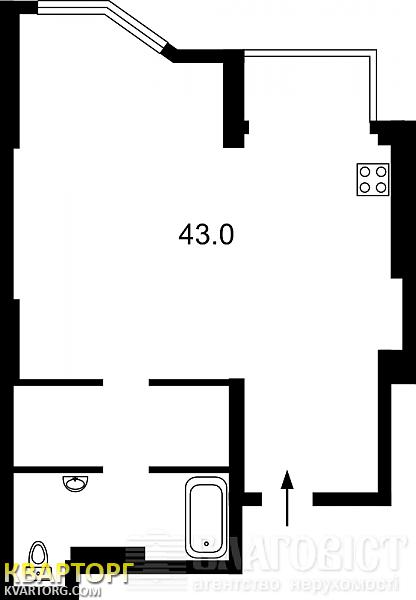 Sell 1-room apartment. Киев, Лебедева-Кумача — photo 10