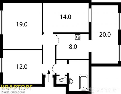 Sell 3-room apartment. Киев,  Довнар-Запольского — photo 2