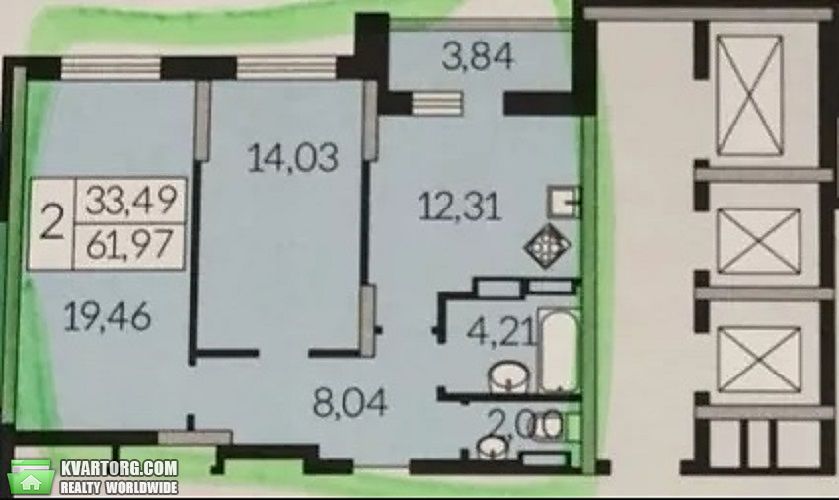 Sell 2-room apartment. Киев,  Каховская — photo 6