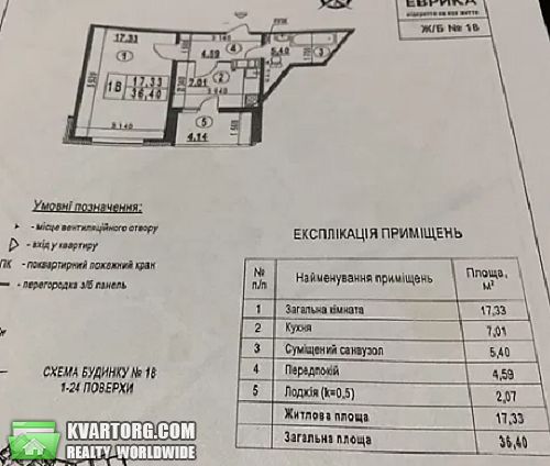 Sell 1-room apartment. Киев,  Глушкова пр — photo 4