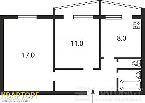Sell 2-room apartment. Киев,  Якубовского — photo 2