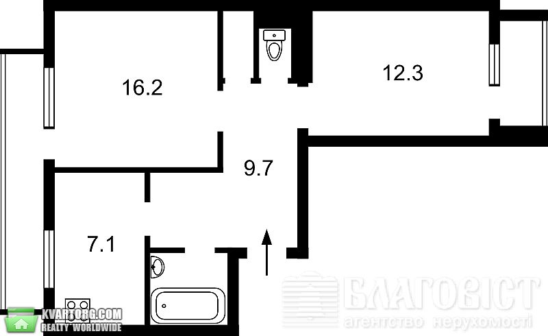 Sell 2-room apartment. Киев,  Захаровская — photo 5