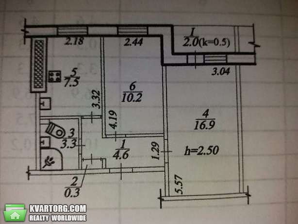 Sell 2-room apartment. Днепропетровск, Янтарная — photo 7