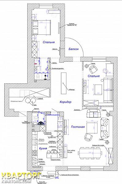 Sell multi-room apartment. Киев,  Павловская — photo 4