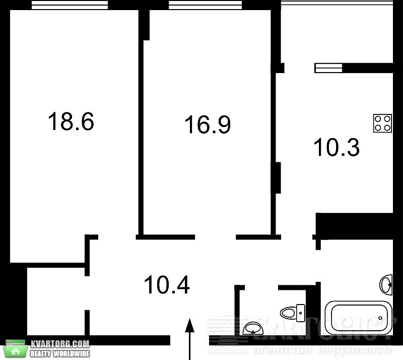 Sell 2-room apartment. Киев, Дегтяренка — photo 10