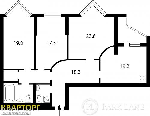 Sell 3-room apartment. Киев,  Щорса — photo 3