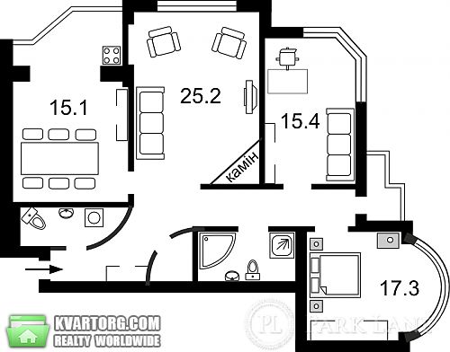 Sell 3-room apartment. Киев, Бажана — photo 5
