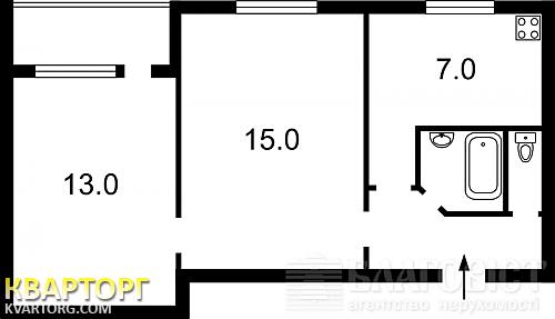 Sell 2-room apartment. Киев, Победы пр — photo 2