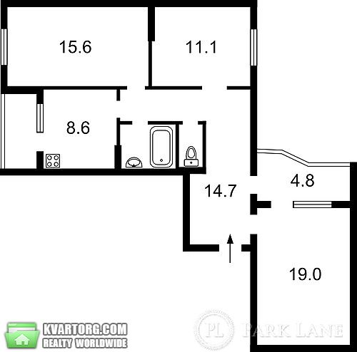 Sell 3-room apartment. Киев, Урловская — photo 6