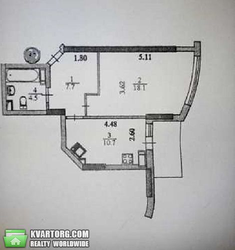 Sell 1-room apartment. Киев,  Ревуцкого — photo 3