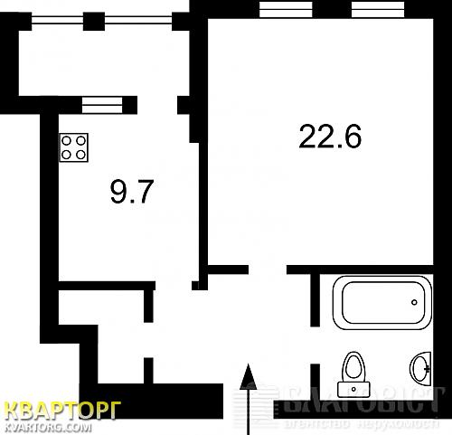 Sell 1-room apartment. Киев,  Дружбы Народов бул — photo 6