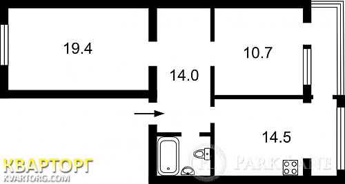 Sell 2-room apartment. Киев,  Бурмистенко — photo 2