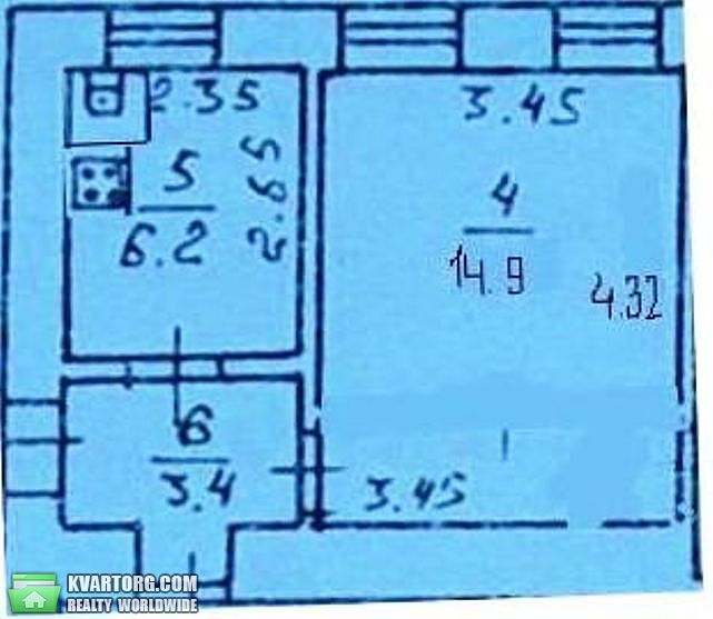 Sell 1-room apartment. Одесса, Водопроводный переулок — photo 9