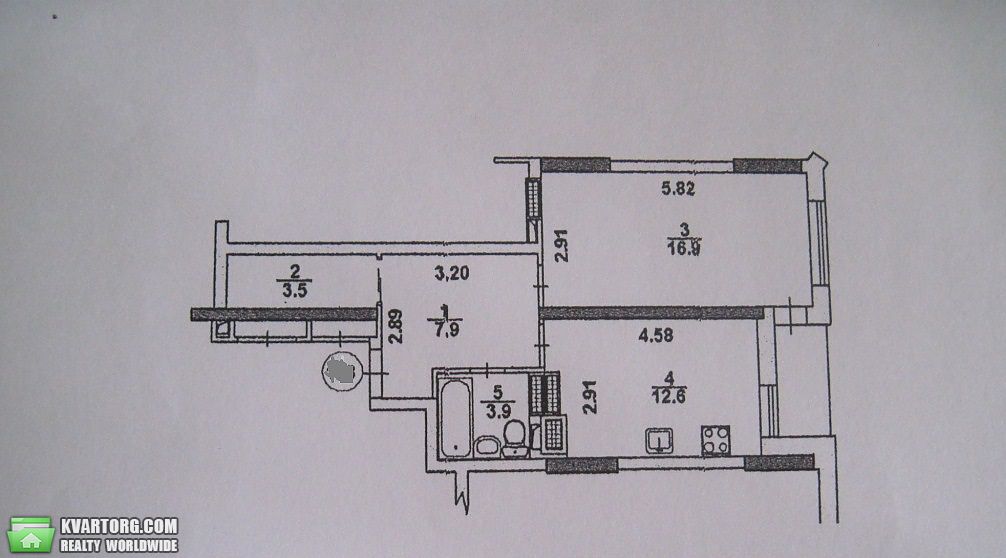 Sell 1-room apartment. Киев,  Ахматовой — photo 4