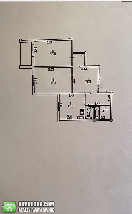 Sell 2-room apartment. Киев,  Здолбуновская — photo 9